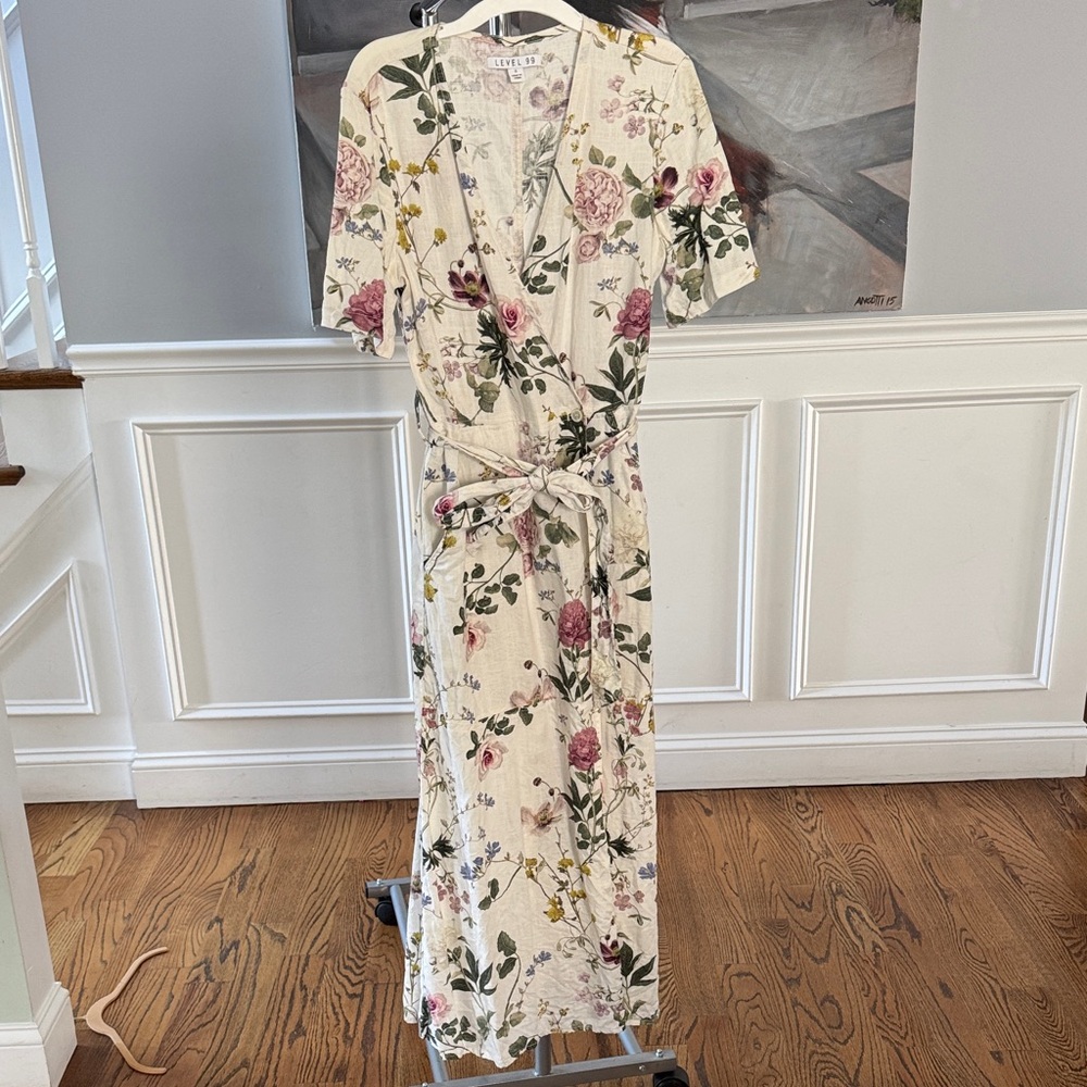 Level 99 Floral wrap dress